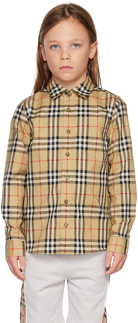 burberry kids tops|kids Burberry shirts on sale.